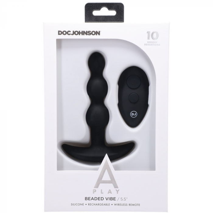 Beaded Vibe - Silicone Anale Plug met Afstandsbediening - Afbeelding 2