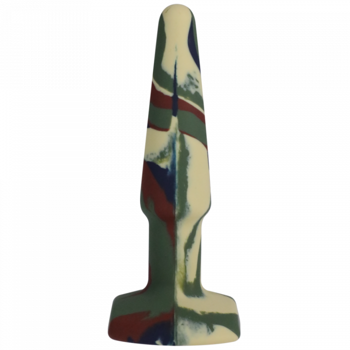Groovy - Silicone Anale Plug - 4 / 10 cm - Camouflage - Afbeelding 2