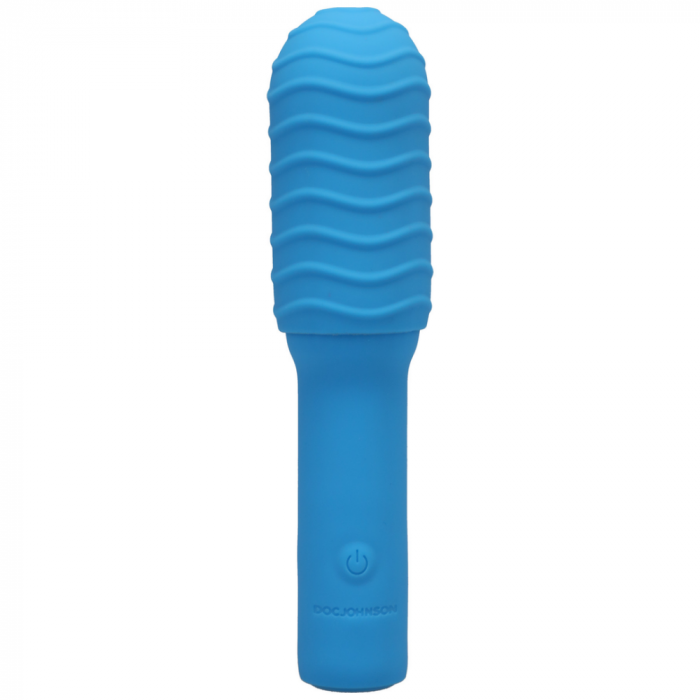 Elite - Mini Vibrator met verwisselbare opzetstuk - 4 / 10 cm - Afbeelding 4