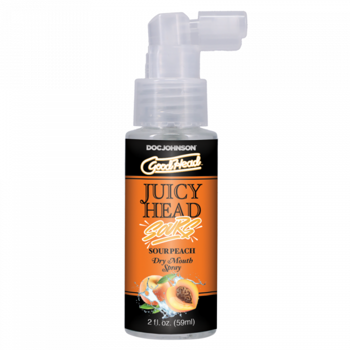 Juicy Head - Dry Mouth Spray - Sour Peach - 2 fl oz / 60 ml - Afbeelding 2