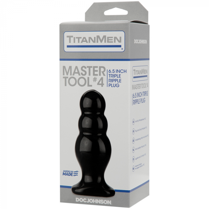 Master Tool #4 - Butt Plug - 6.5 / 16,5 cm - Afbeelding 3