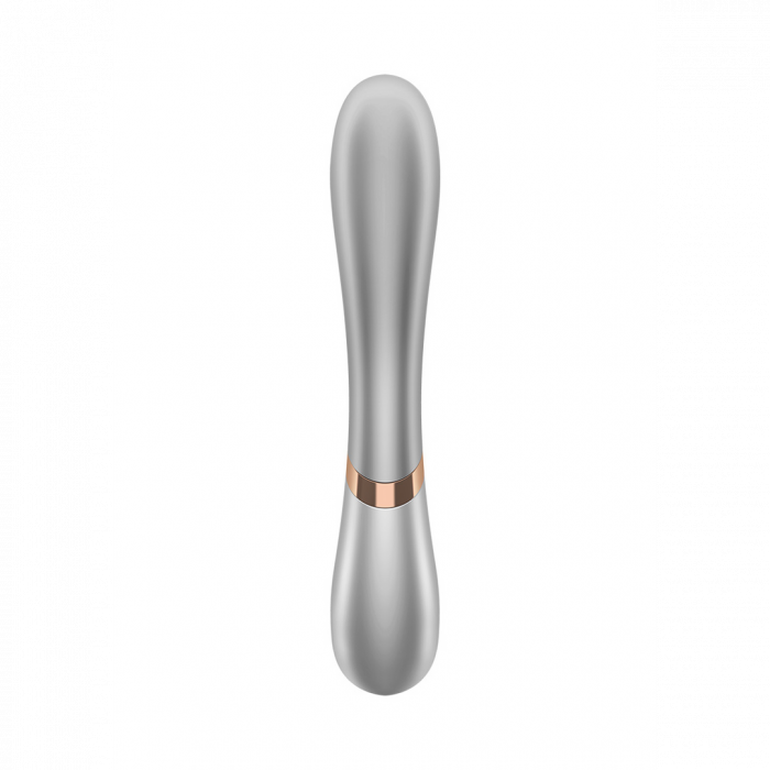 Hot Lover - Verwarmde Konijnen Vibrator - Champagne - Afbeelding 4