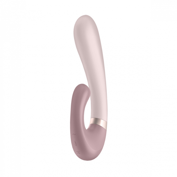 Heat Wave - Verwarmende Vibrator en Clitorisstimulator - Mauve - Afbeelding 3