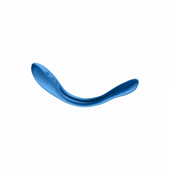 Elastic Game - Buigbare Multifunctionele Massager - Donkerblauw - Afbeelding 2