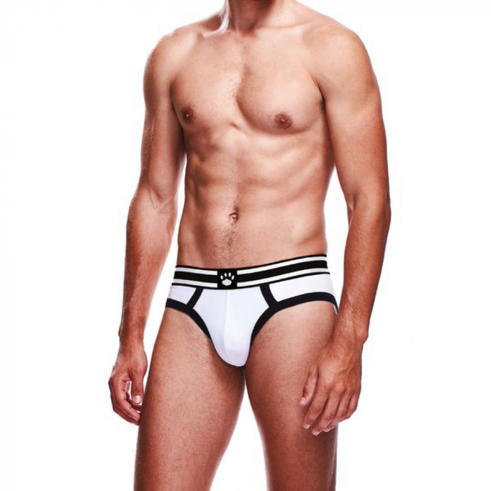 Boxershort - M - Wit/Zwart - Afbeelding 3