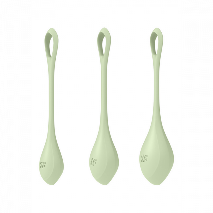 Yoni Power 2 - Kegel Balls Set - Lichtgroen - Afbeelding 5