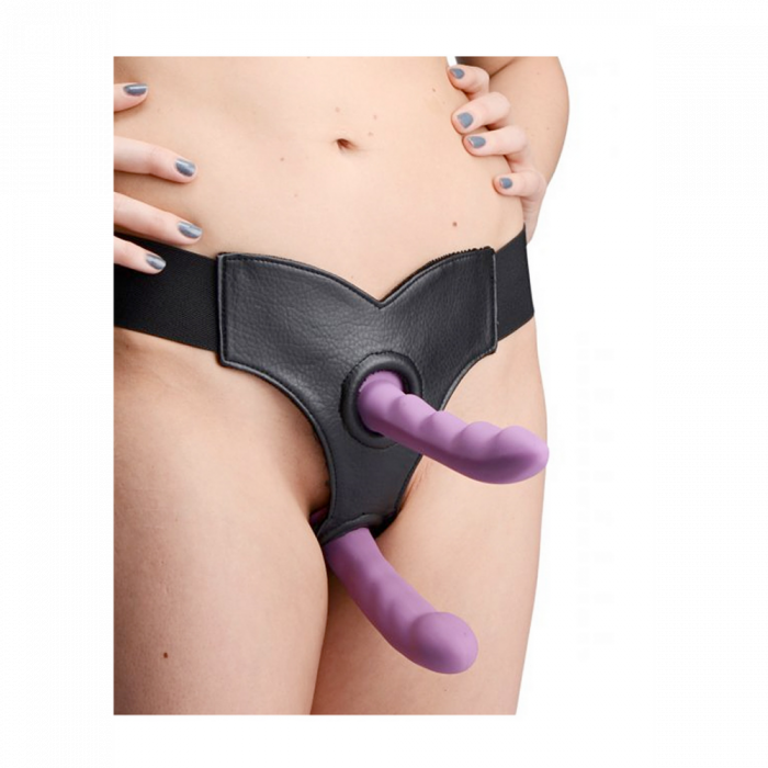 Crave - Double Penetration Imitatieleren Strap-On - Afbeelding 4