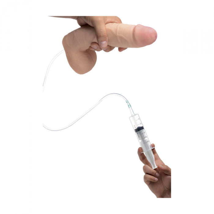 Realistische Dual Density Squirting Dildo - 7 / 18 cm - Afbeelding 4