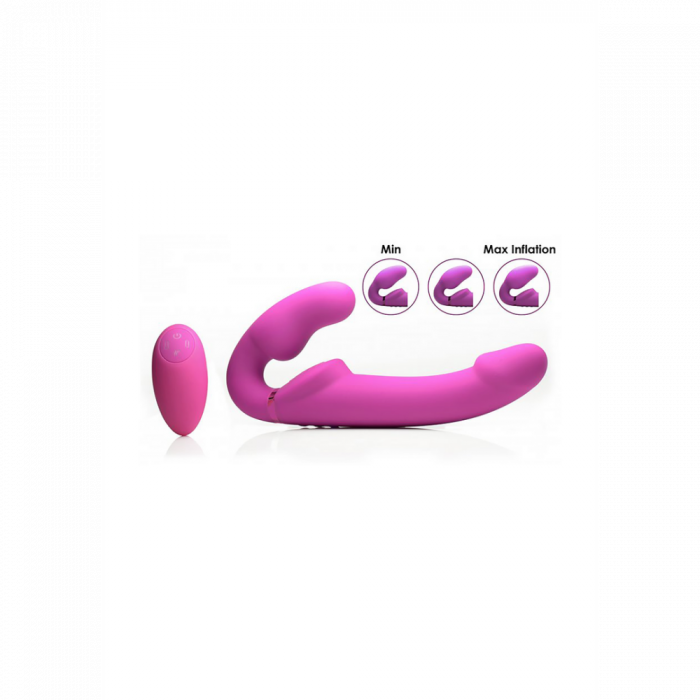 Evoke Ergo Fit - Strapless Strap-On met Afstandsbediening - Afbeelding 3