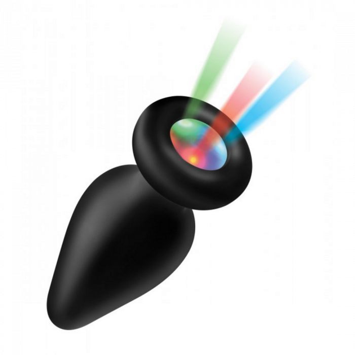 Lichtgevende - Siliconen Butt Plug - Medium - Afbeelding 2