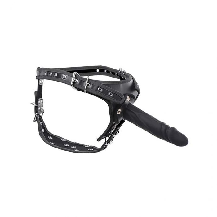 Harnas met Double Penetration Strap-On - Afbeelding 2