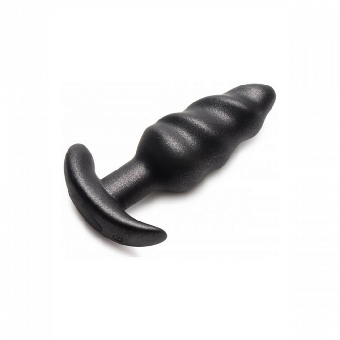 Vibrerende Silicone Swirl Plug met Afstandsbediening en 25 Snelheden - Afbeelding 2