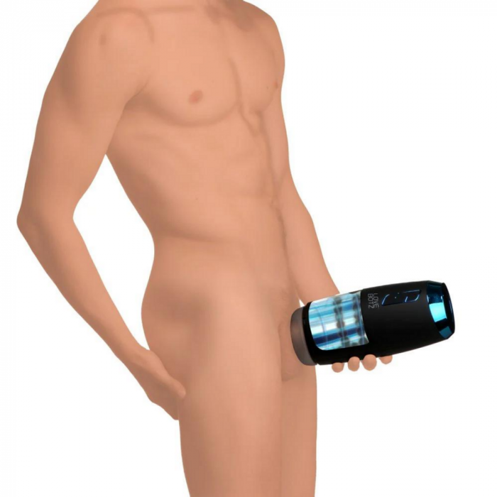 De Milker Slider Stroking Masturbator - Zwart - Afbeelding 3