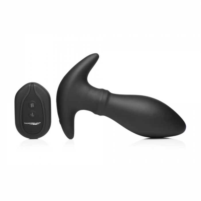 Rim Slide - Sliding Ring Silicone Butt Plug - Zwart - Afbeelding 4