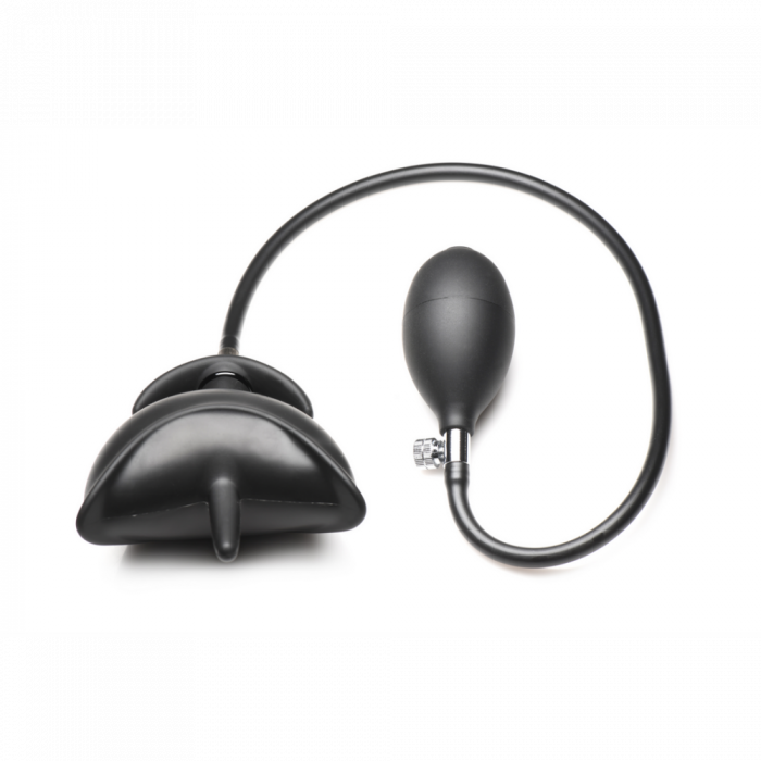 Bad Buoy Anchor - Opblaasbare Siliconen Anale Plug - Zwart - Afbeelding 4