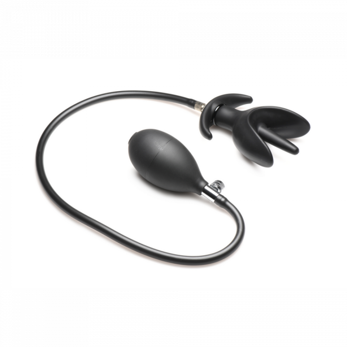 Bad Buoy Anchor - Opblaasbare Siliconen Anale Plug - Zwart - Afbeelding 5