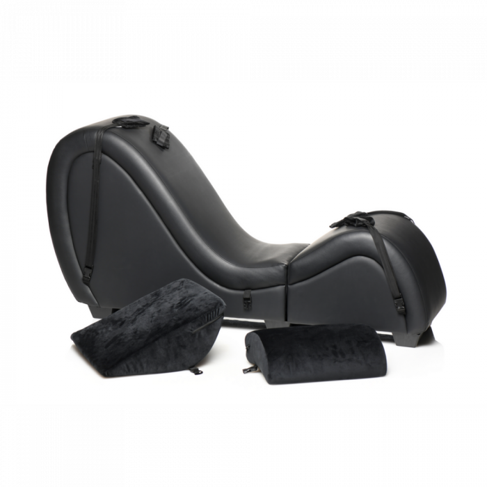 Kinky Sex Chaise met Love Pillows - Zwart - Afbeelding 4
