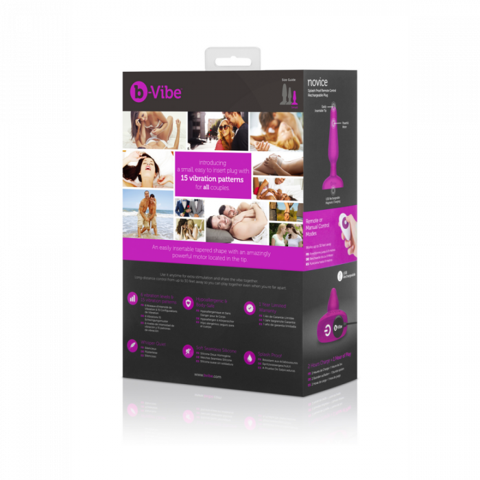 Novice Plug - Vibrating Butt Plug - Afbeelding 2