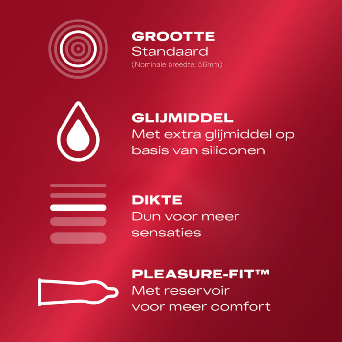 Dunne Gevoel Extra Lube - Condooms - 10 Stuks - Afbeelding 5