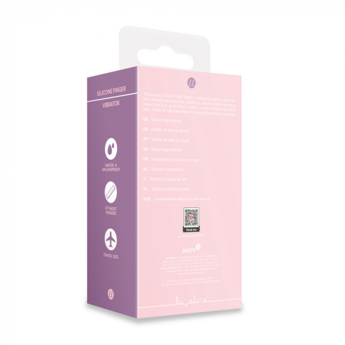 Silicone Vinger Vibrator - Touch of Pink - Afbeelding 2