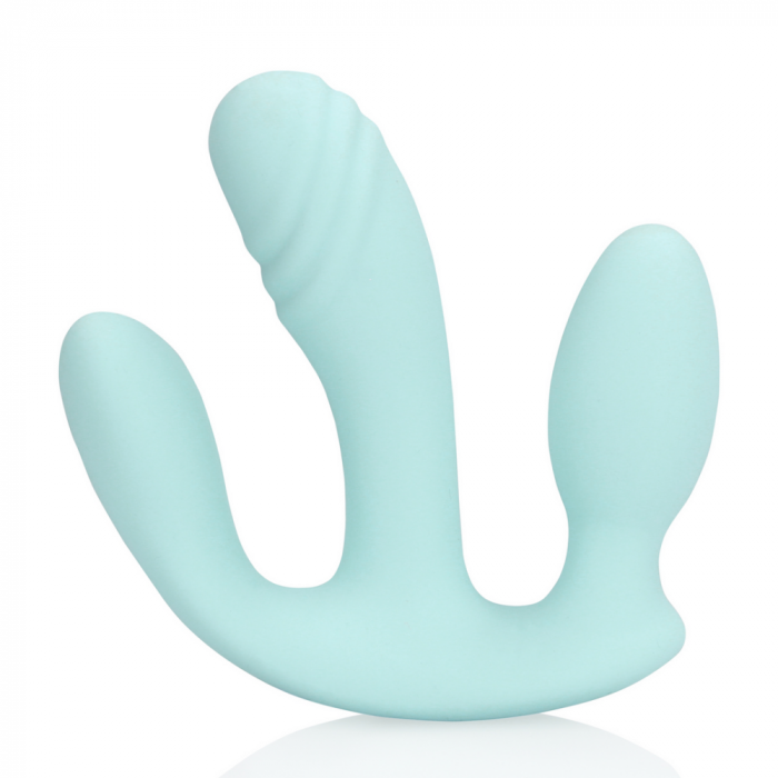 Drie-in-één Vloeibare Siliconen Vibrator - Afbeelding 5