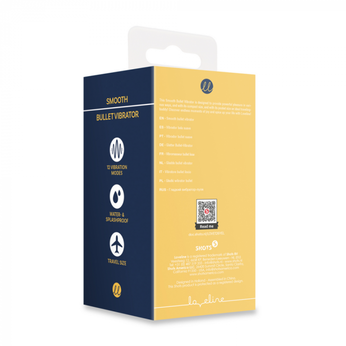 Smooth Bullet Vibrator - Sunpac Geel - Afbeelding 2