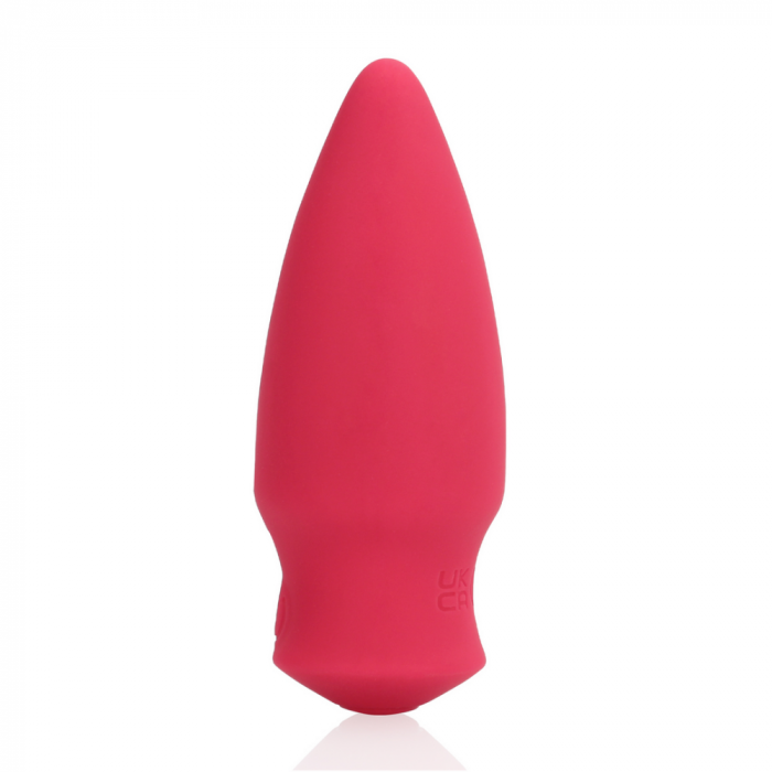 Kegelvormige Bullet Vibrator - Blushing Red - Afbeelding 3