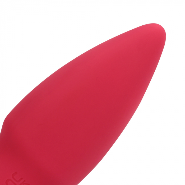 Kegelvormige Bullet Vibrator - Blushing Red - Afbeelding 5