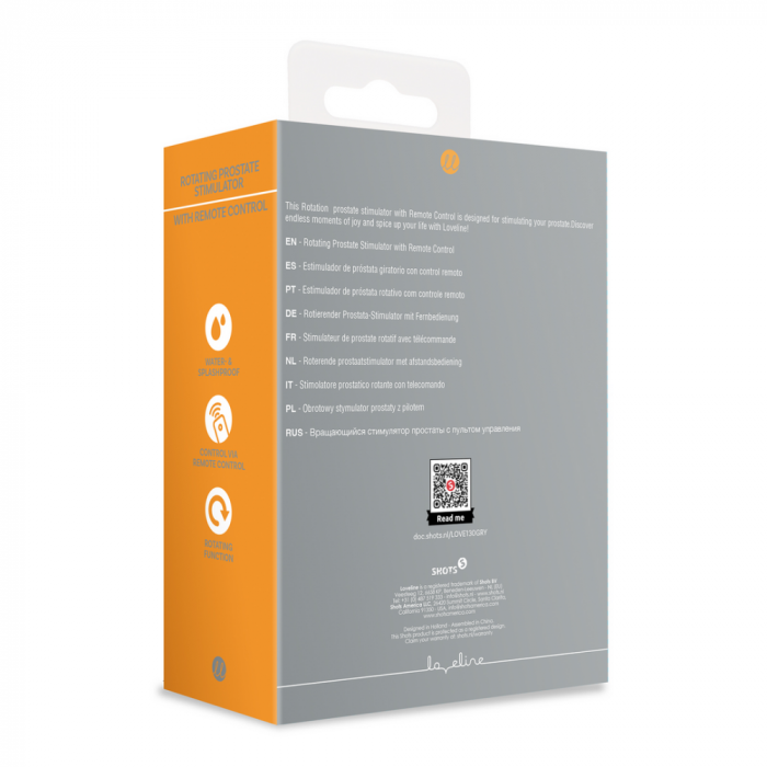 Roterende prostaatstimulator met afstandsbediening - Afbeelding 2