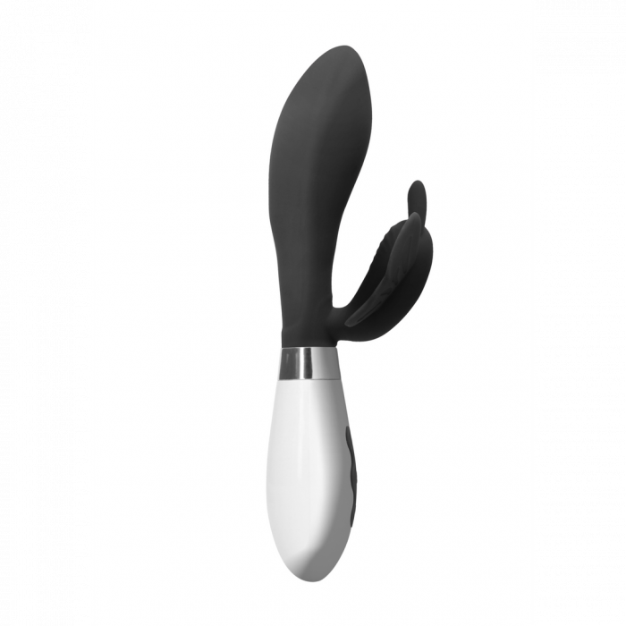 Alexios - Oplaadbare Rabbit Vibrator - Zwart - Afbeelding 4