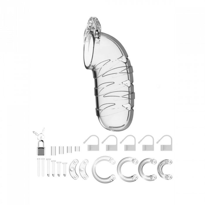 Model 05 Chastity Cock Cage - 5.5 / 14 cm - Afbeelding 2