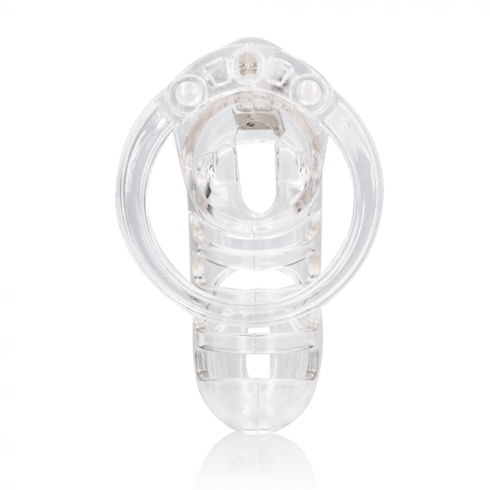 Model 26 - Chastity Cage - 4.5'' / 11,5 cm - Transparant - Afbeelding 4