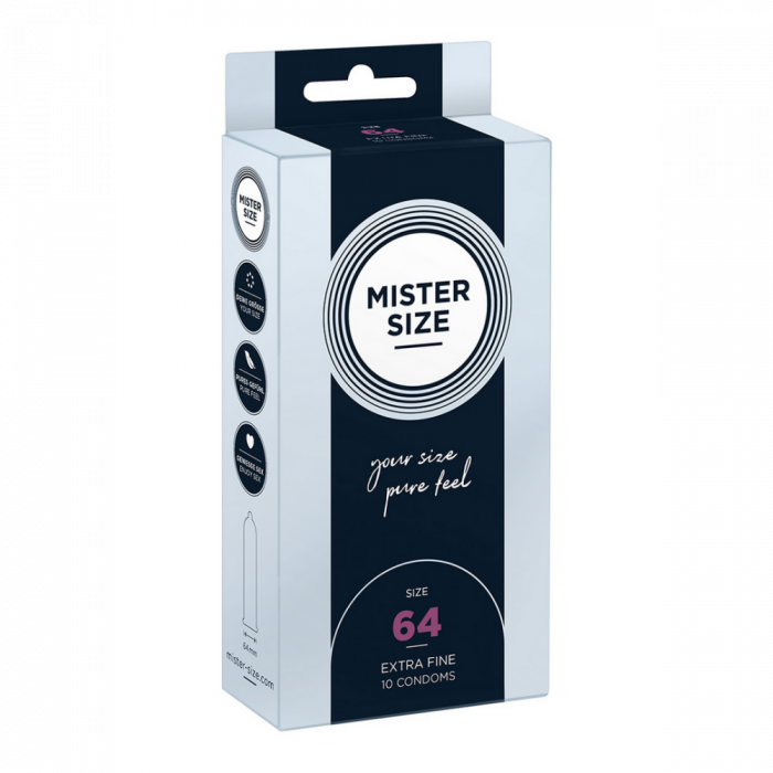Pure Feel - Condoms 64 mm - 10 Pack - Afbeelding 2