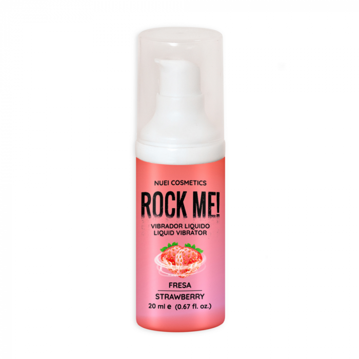 Vloeibare Vibrator - Aardbei - 0,68 fl oz / 20 ml - Afbeelding 2