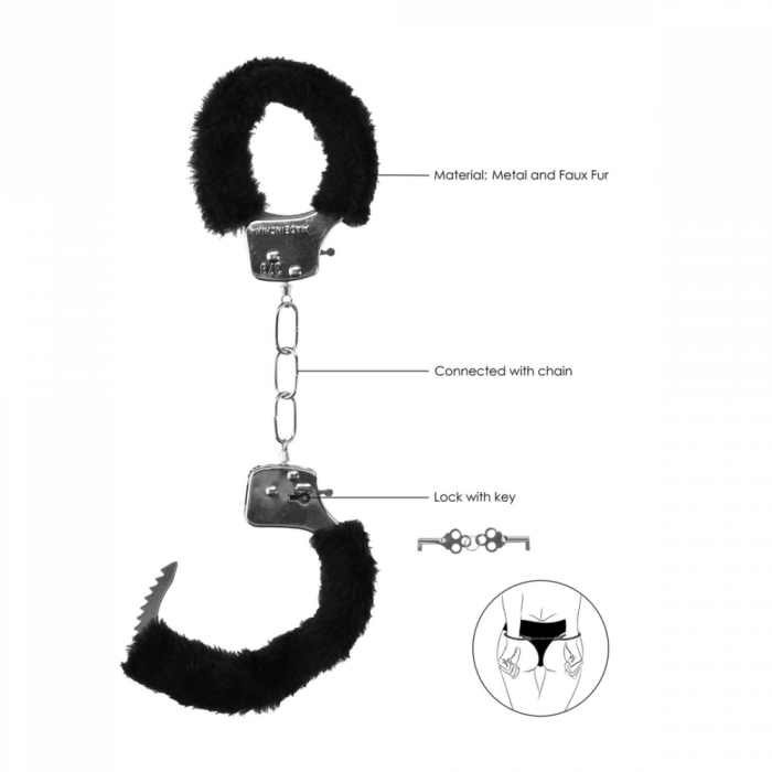 Pleasure Handboeien Furry - Afbeelding 5