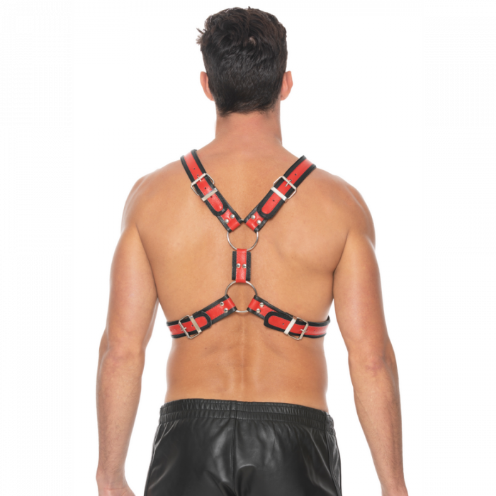Schotse Leren Harnas - L/XL - Afbeelding 4