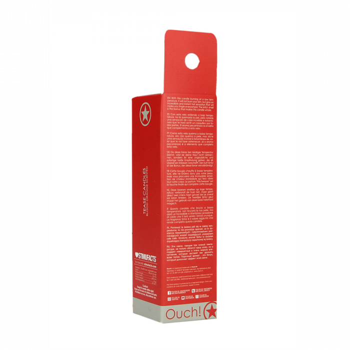 Tease Candles - Sinful - 4 Stuks - Rood - Afbeelding 2