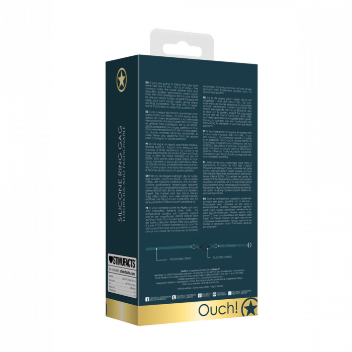 Siliconen Open Ring Gag - Afbeelding 2