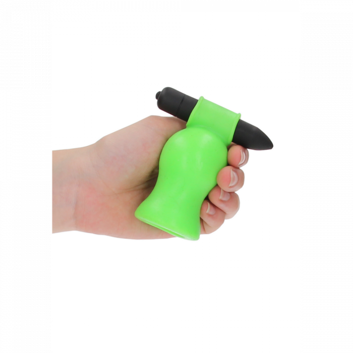 Vibrerende Hoofd Masturbator - Glow in the Dark - Afbeelding 5