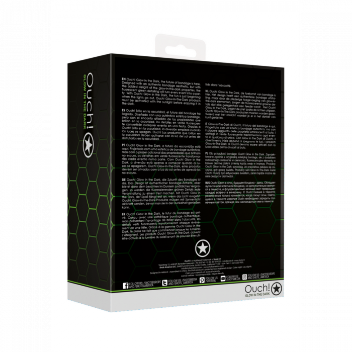 Oogmasker - Glow in the Dark - Afbeelding 2