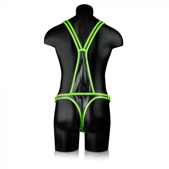 Lichaamsbedekkende Harnas - Glow in the Dark - S/M - Afbeelding 5
