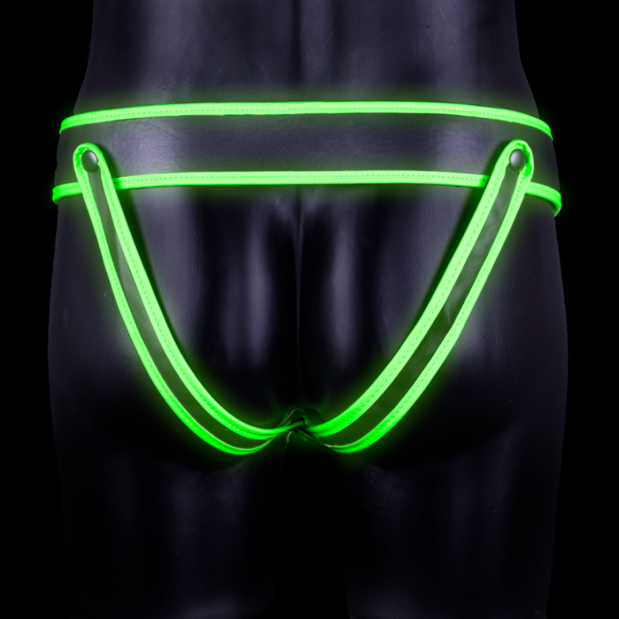 Gestreepte Jockstrap - Glow in the Dark - S/M - Afbeelding 3
