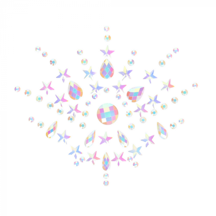 Lichaamsjuwelen Stickers - Borst - Afbeelding 2