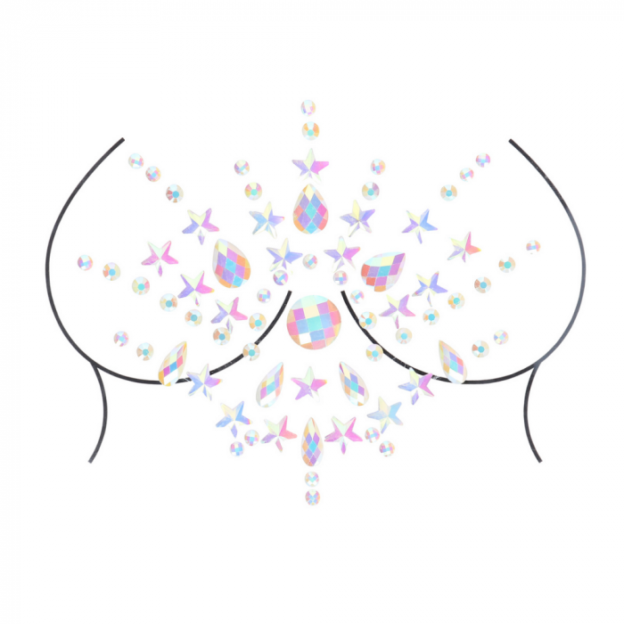 Lichaamsjuwelen Stickers - Borst - Afbeelding 5