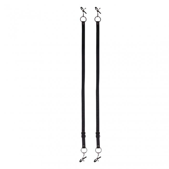 Labia Spreader met Klemmen - Zwart - Afbeelding 4