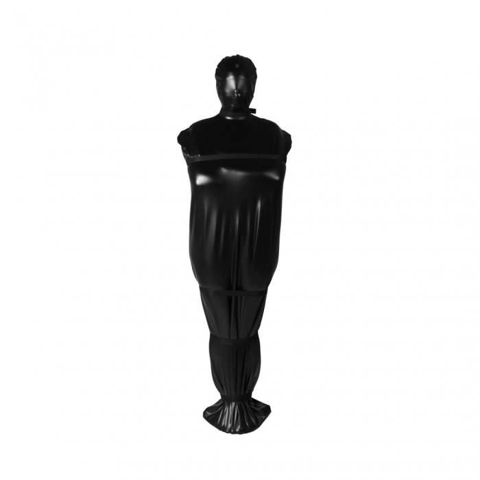 Body Bag met Nylon Bandjes - Zwart - Afbeelding 3