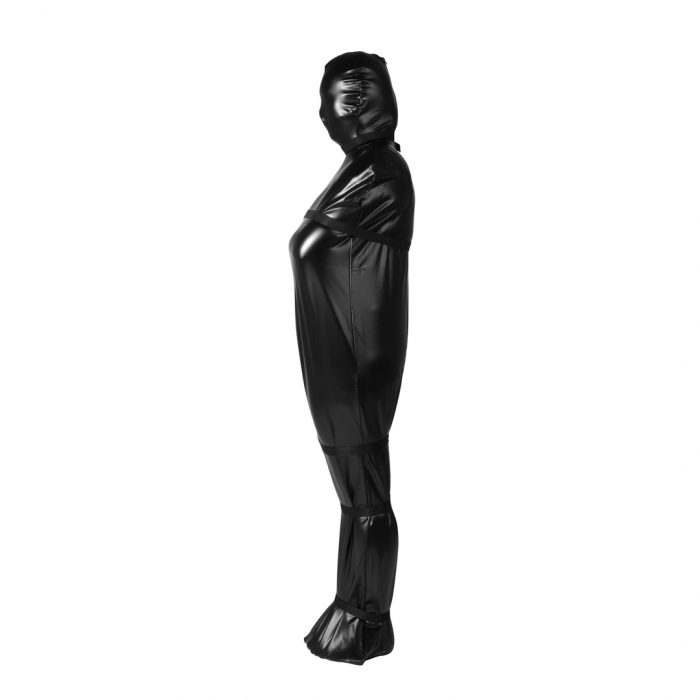 Body Bag met Nylon Bandjes - Zwart - Afbeelding 4