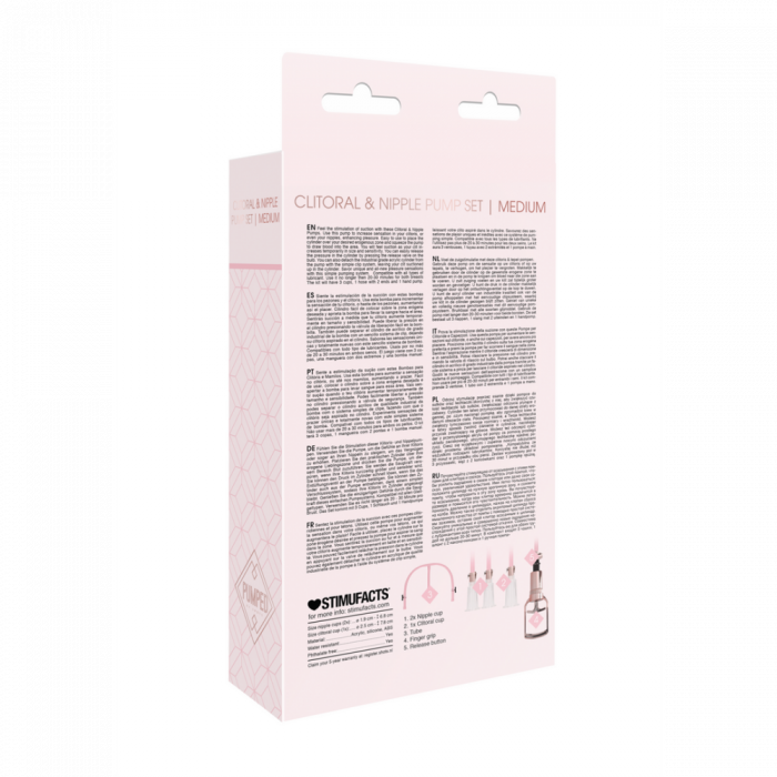 Clitorale  Tepelpomp Set Medium - Medium - Afbeelding 2