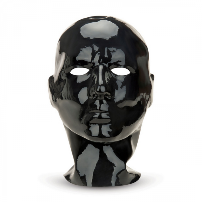 Latex Kap - Zwart - Afbeelding 4