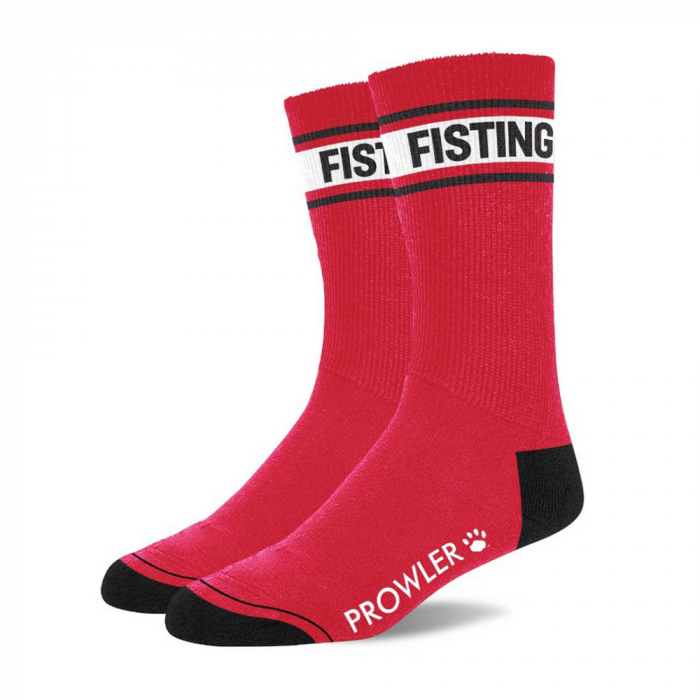 Fisting Sokken - Rood/Zwart - Afbeelding 2